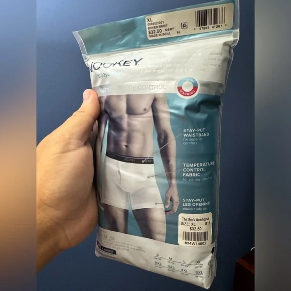 🆕 Brand New Jockey StayCool 3-Pack Boxer Briefs - Picture 6 of 6